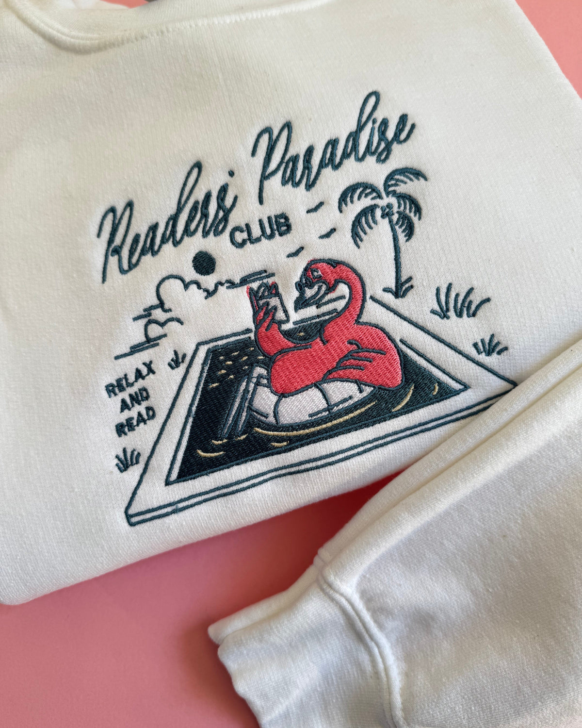 Stitch & Smile Readers Paradise Book Sweatshirt
