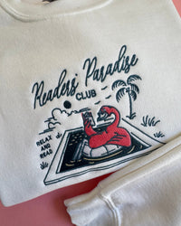 Stitch & Smile Readers Paradise Book Sweatshirt
