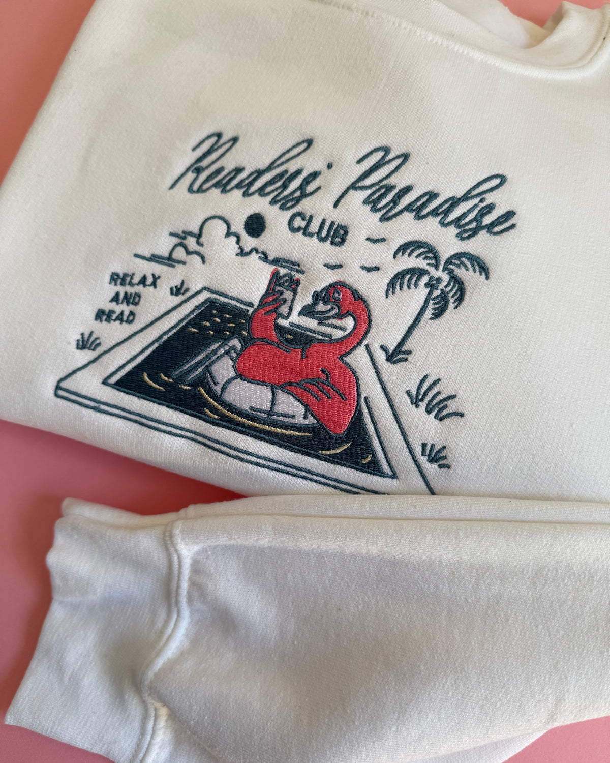Stitch & Smile Readers Paradise Book Sweatshirt
