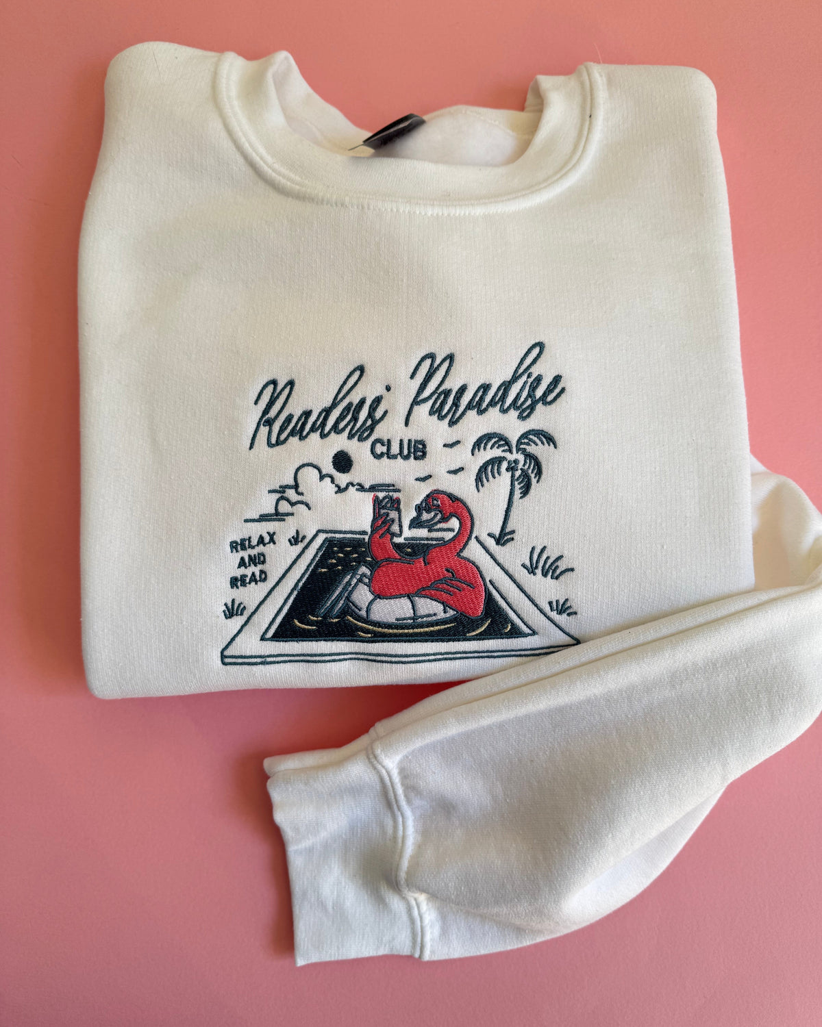 Stitch & Smile Readers Paradise Book Sweatshirt