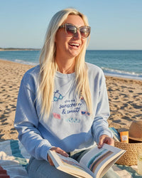Sunscreen & Smut Bookish Sweatshirt at Stitch & Smile
