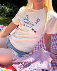 Sunscreen & Smut Bookish T-Shirt