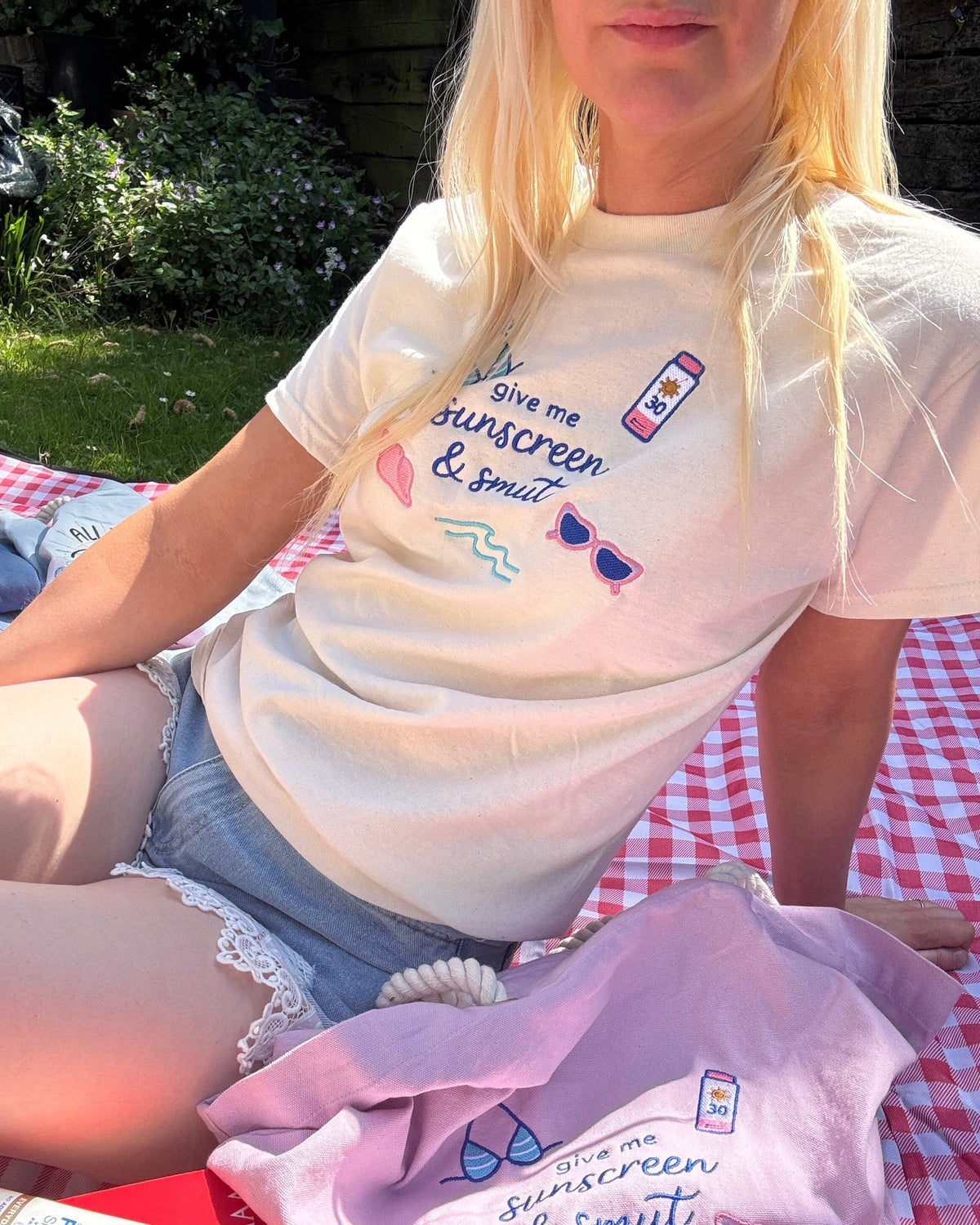 Sunscreen & Smut Bookish T-Shirt