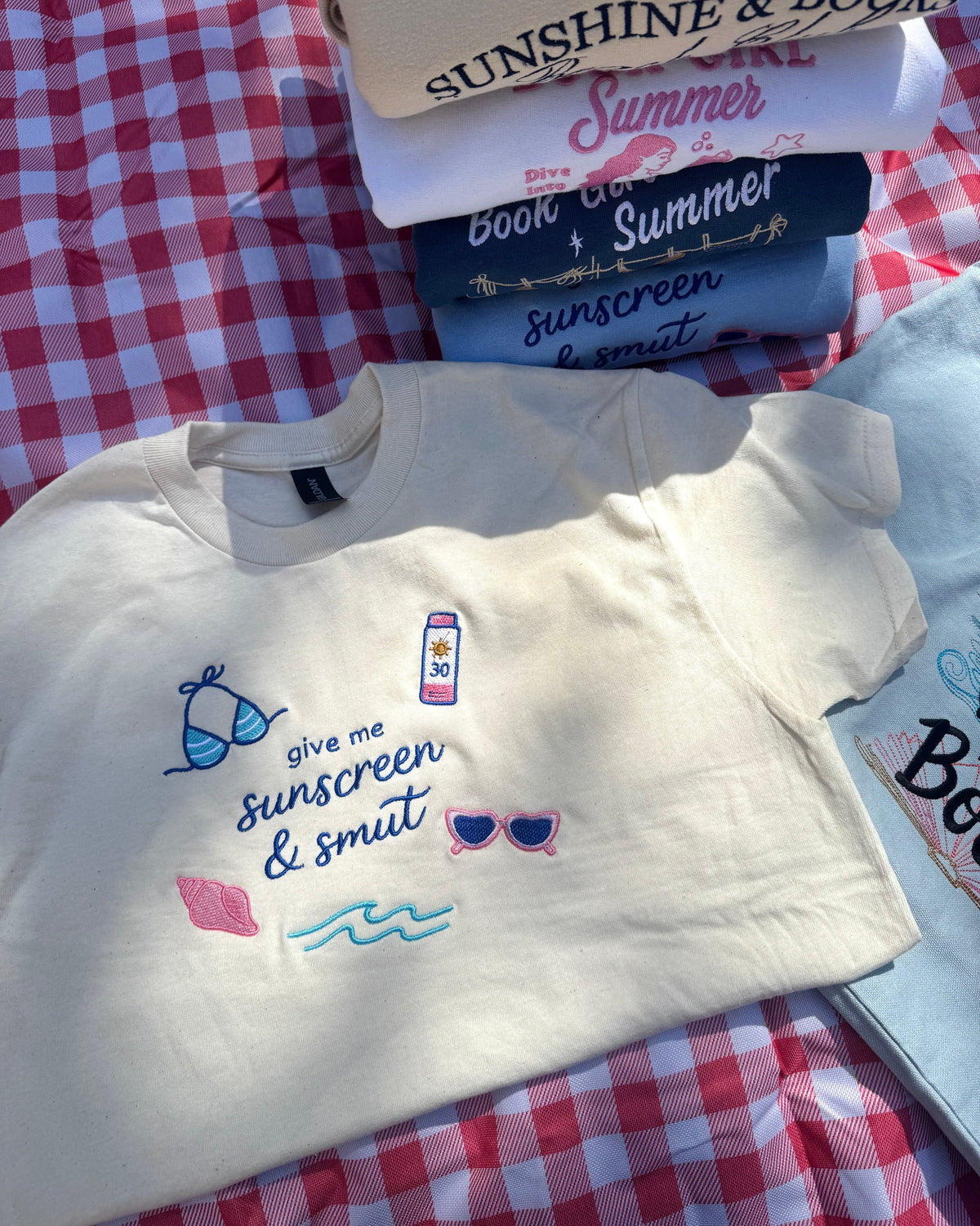 Sunscreen & Smut Bookish T-Shirt