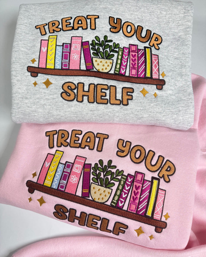 Treat your Shelf Embroidered Sweatshirt
