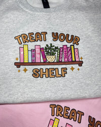 Treat your Shelf Embroidered Sweatshirt