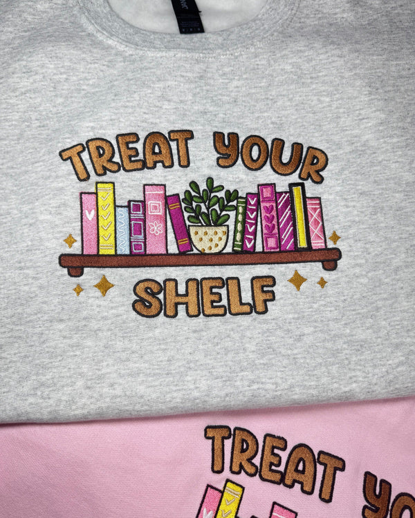 Treat your Shelf Embroidered Sweatshirt