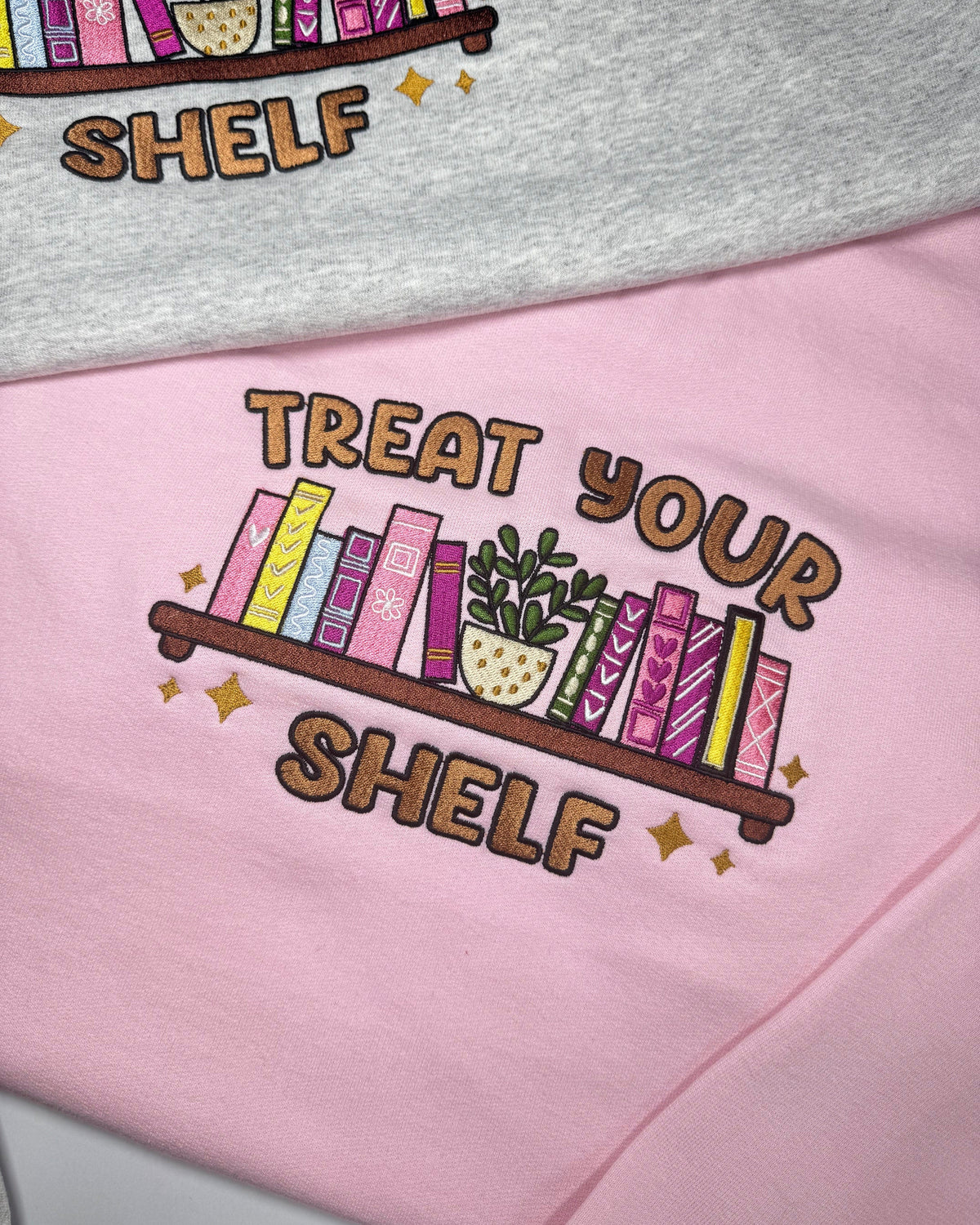Treat your Shelf Embroidered Sweatshirt