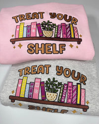 Treat your Shelf Embroidered Sweatshirt