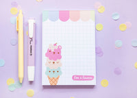 Ice Cream Dreams A6 Notepad
