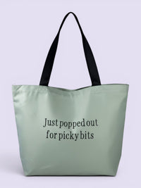 Personalised Sage Tote Bag